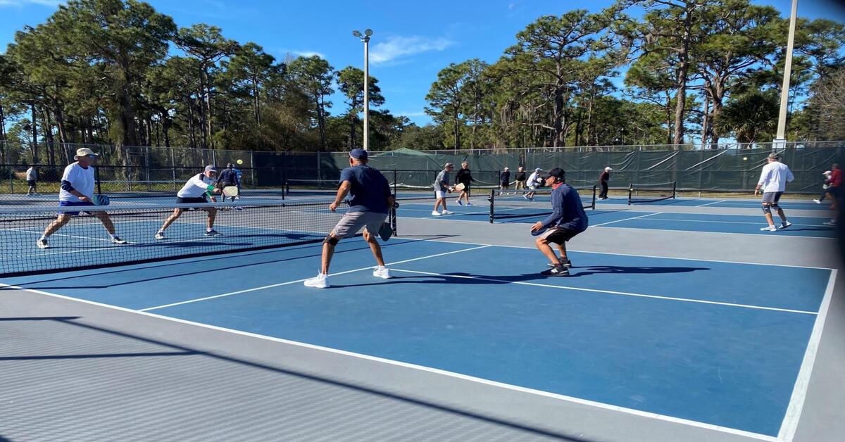 Amarillo Country Club pickleballs