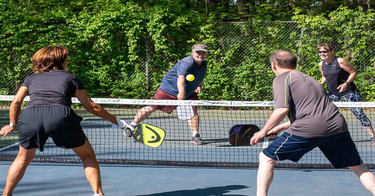 Ann Morrison Park in pickleball courts