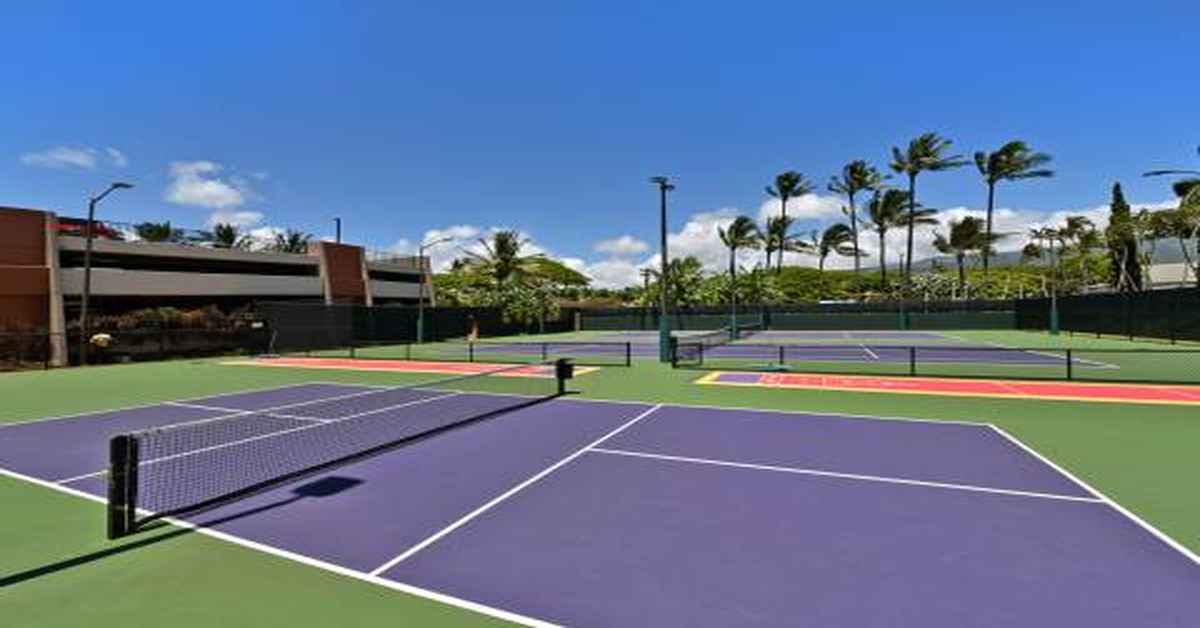 Aston Kaanapali Shores Pickleball Games