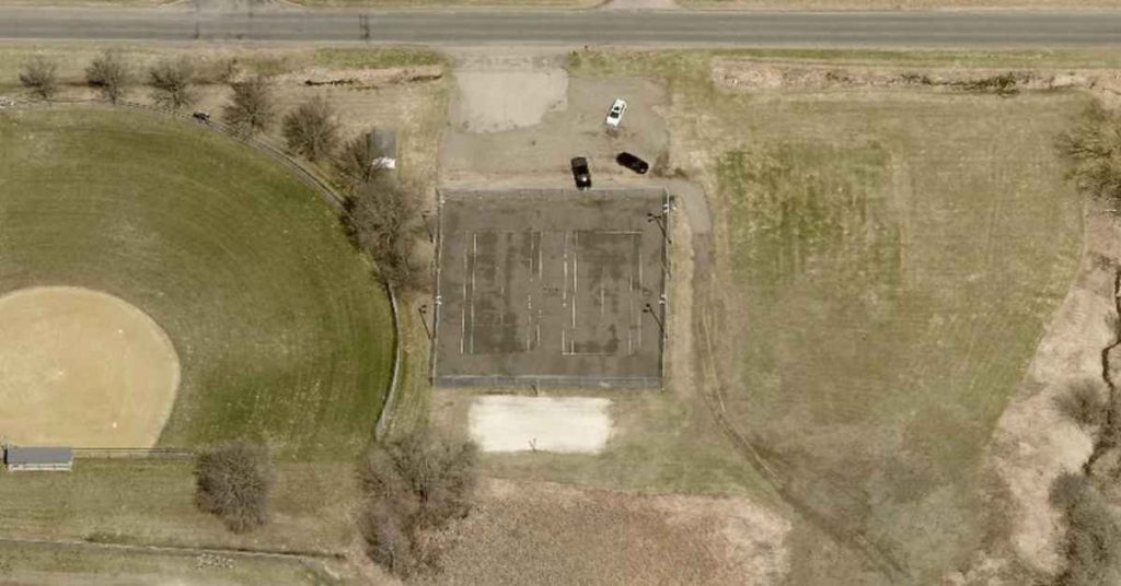 Baldwin Pickleball tennis Courts At Mill Pond Park