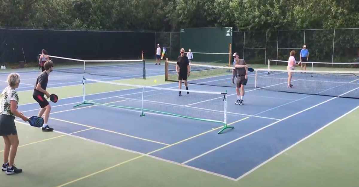 Ballou Park Tennis Pickleball Court