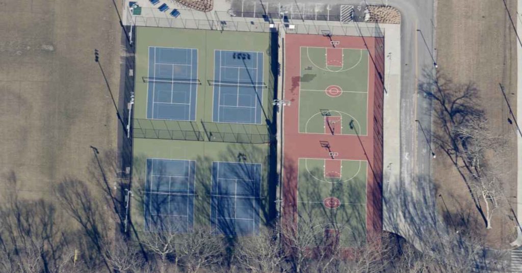 Barrington Middle School Outdoor Pickleball Courts