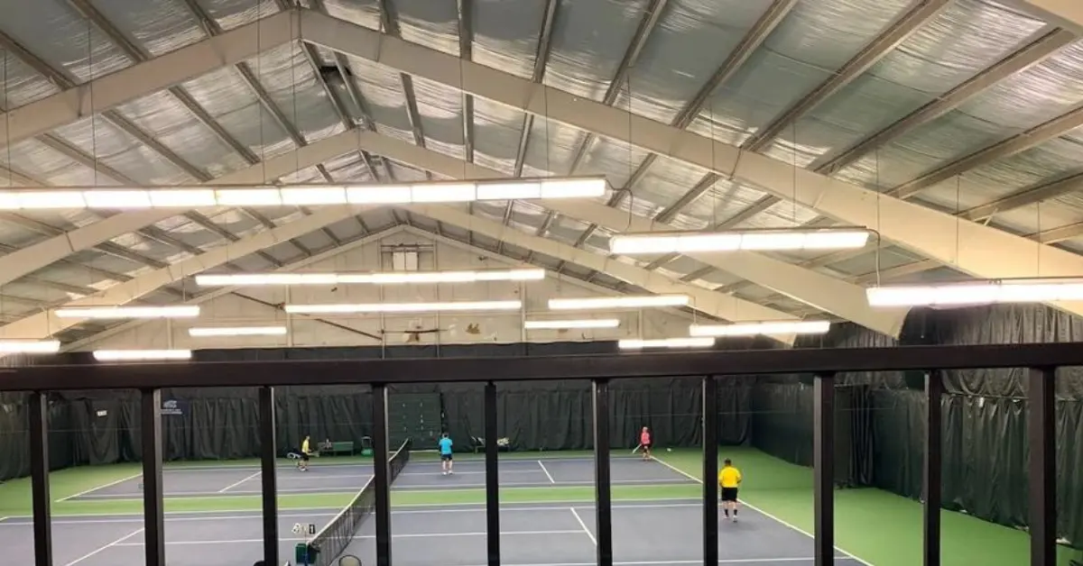 Boeing Employee Tennis Club court