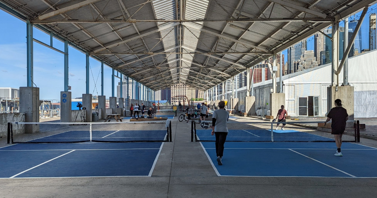 Brooklyn Bridge Park Pier 2 Courts