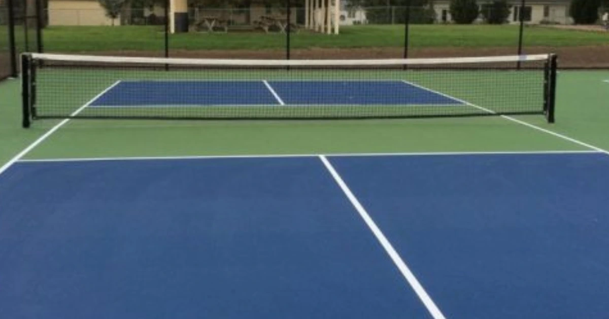 Cedar Hills Park pickleball court