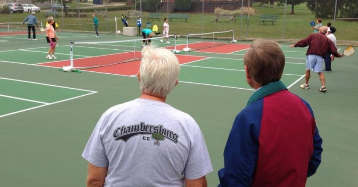 Chambersburg Country Club pickleball court