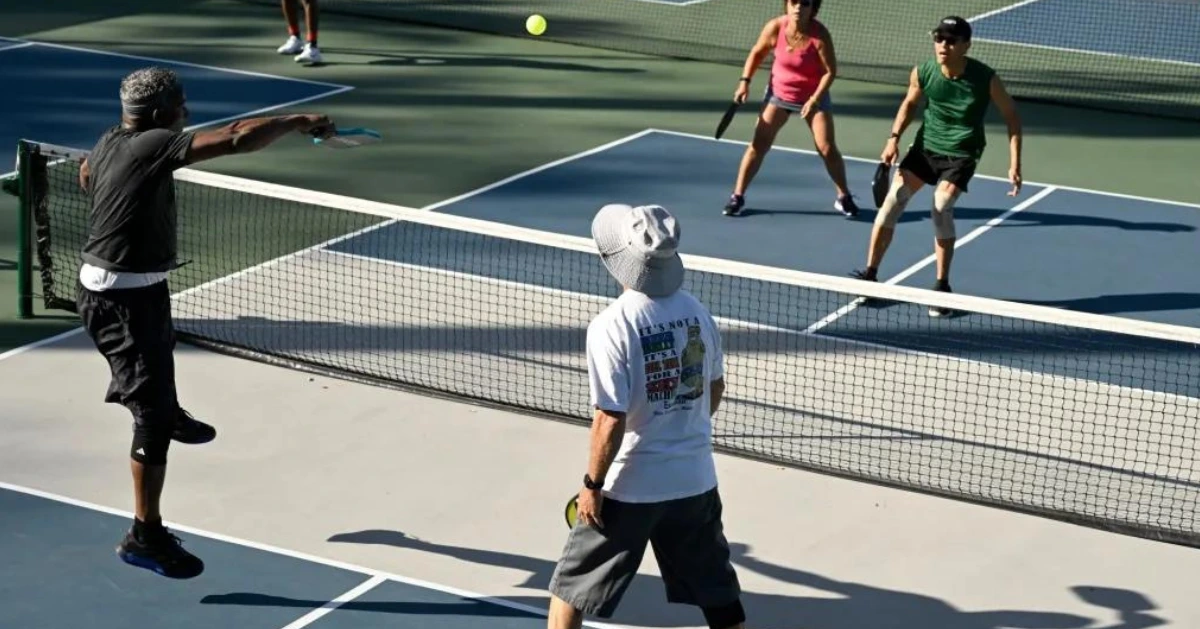 Charles S. Farnsworth Park pickleball court