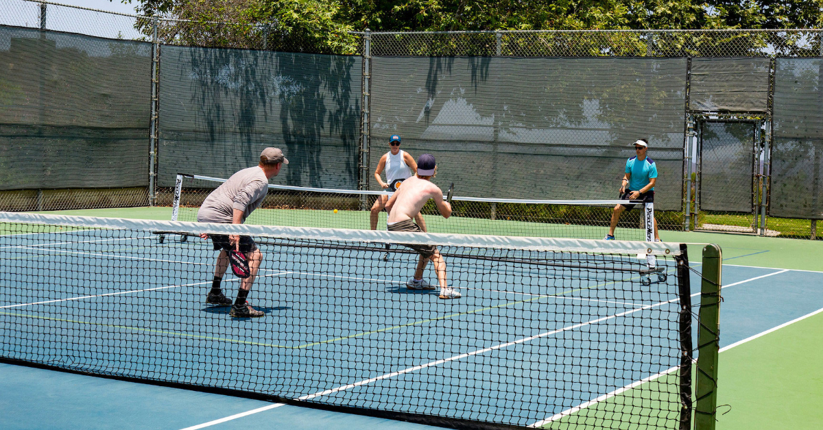 Council approves pickleball court and players