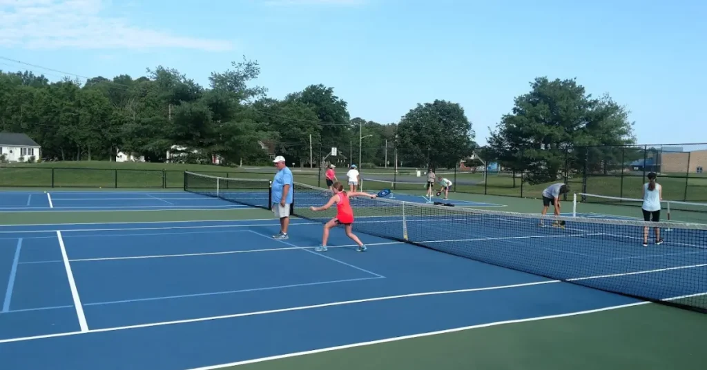 James G. Busick Tennis Courts