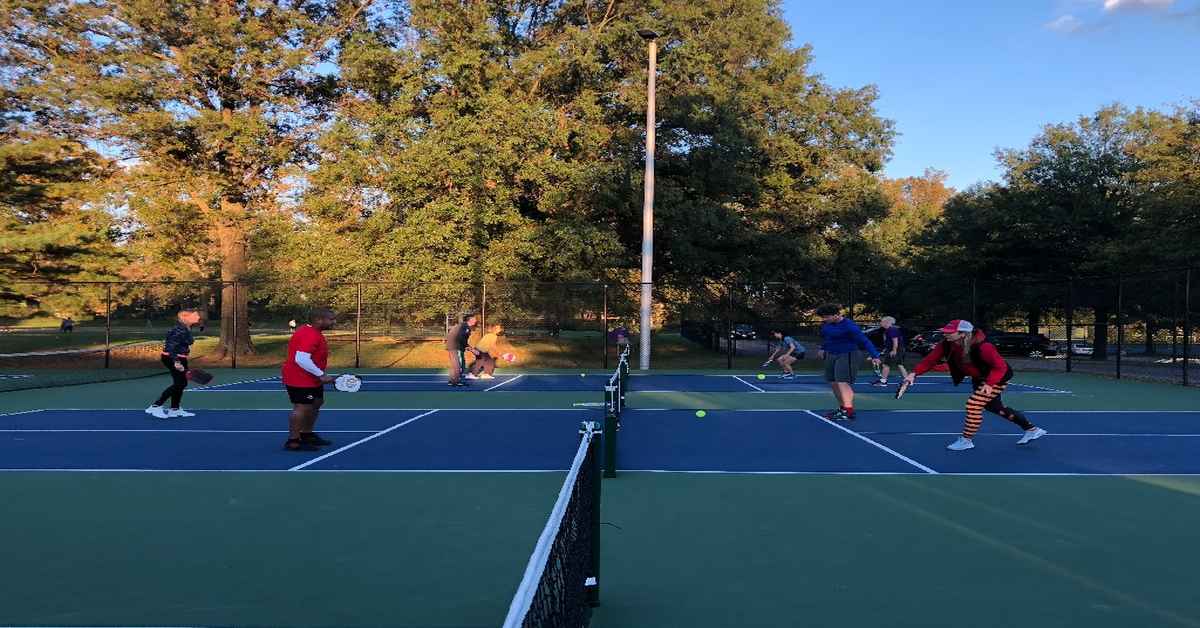 pickleball at Baggett Park in Mechanicsville