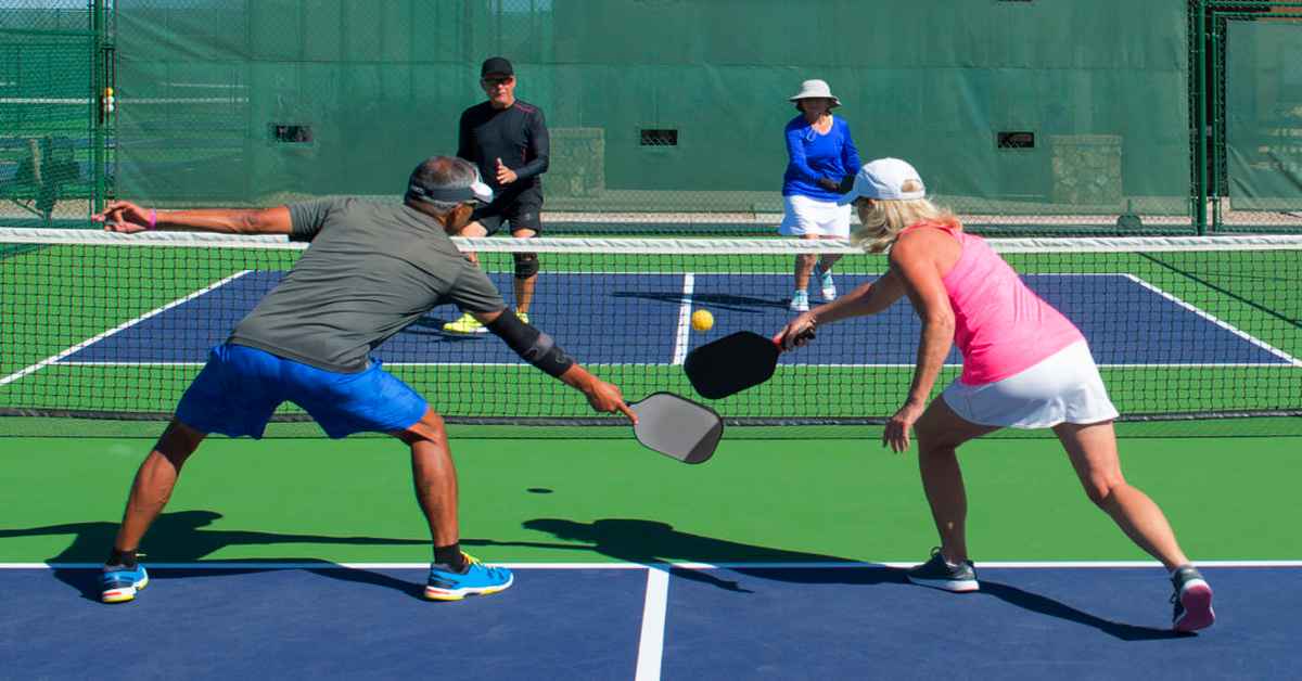 pickleball at Baggett Park